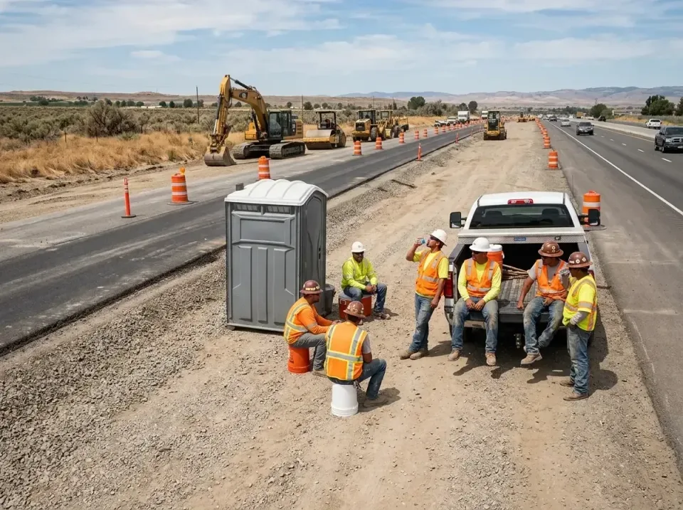 highway-road-construction-crew-007 — frequently asked questions, Porta Potty and Restroom Rentals in Leakesville, MS